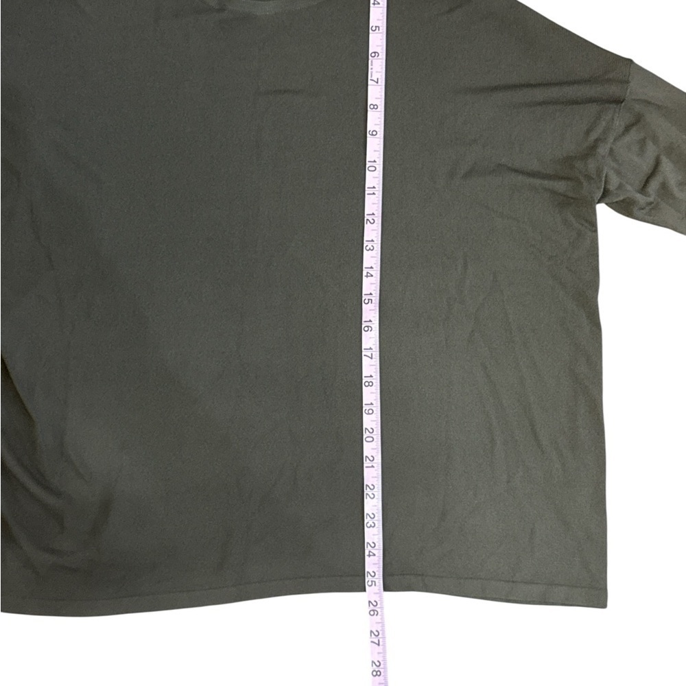 Shamask Brown Oversized Top Size Small Rayon Minimalist Quiet Luxury USA Made - Picture 7 of 9